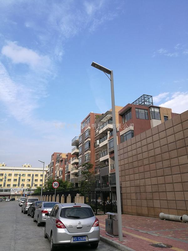 东莞一体化太阳能路灯工程案例